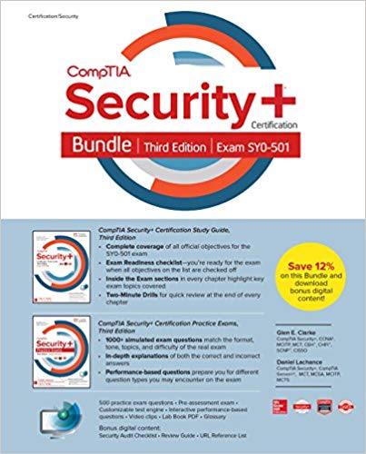 CompTIA Security+ Certification Bundle, Third Edition (Exam SY0-501) (3rd Edition)
